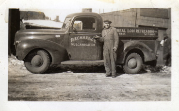 a truck in Griffintown